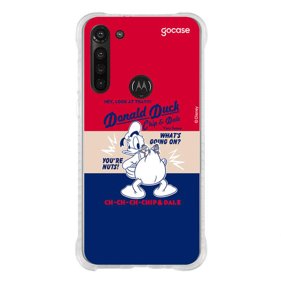 Capinha para celular Mickey & Amigos - Donald, Chip e Dale