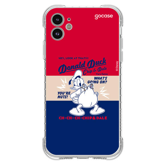 Capinha para celular Mickey & Amigos - Donald, Chip e Dale