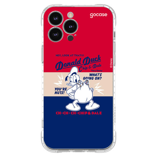 Capinha para celular Mickey & Amigos - Donald, Chip e Dale