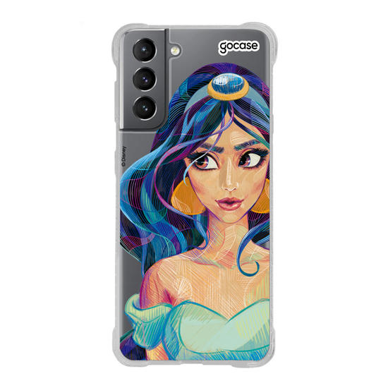 Capinha para celular Disney - Princesas - Jasmine Style