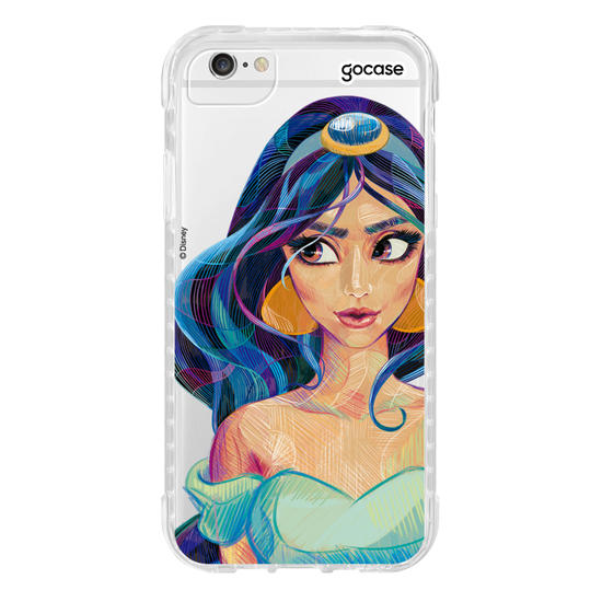 Capinha para celular Disney - Princesas - Jasmine Style