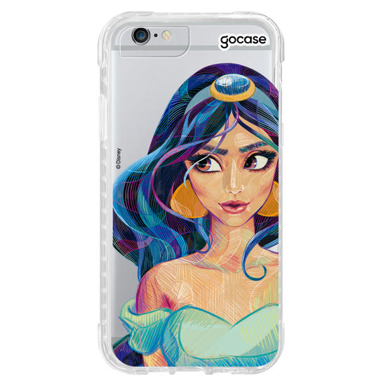 Capinha para celular Disney - Princesas - Jasmine Style