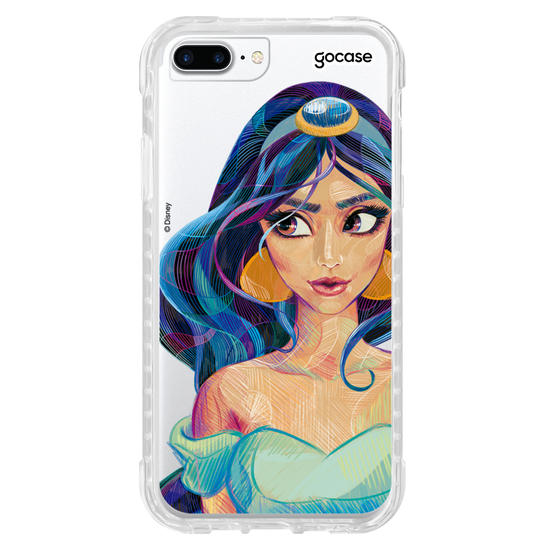 Capinha para celular Disney - Princesas - Jasmine Style