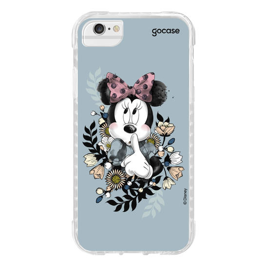 Capinha para celular Mickey & Amigos - Minnie Floral