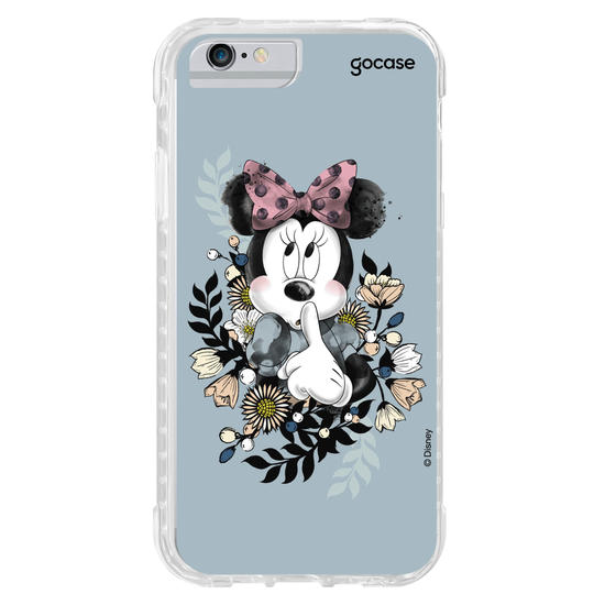 Capinha para celular Mickey & Amigos - Minnie Floral