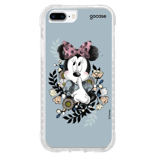Capinha para celular Mickey & Amigos - Minnie Floral