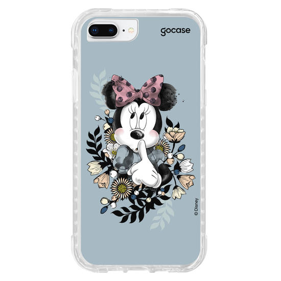 Capinha para celular Mickey & Amigos - Minnie Floral