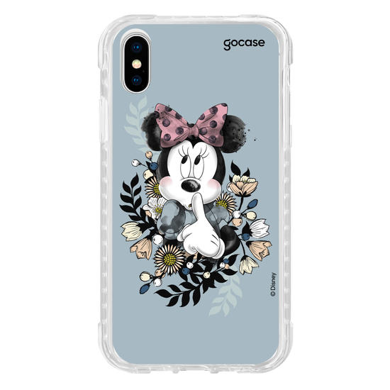 Capinha para celular Mickey & Amigos - Minnie Floral