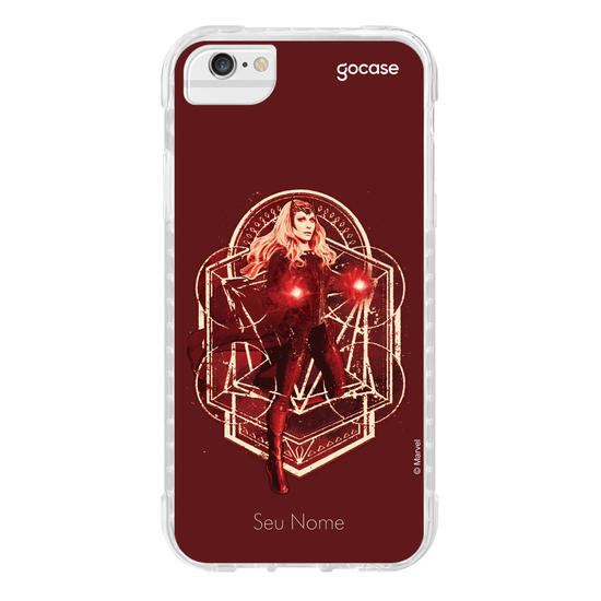 Capinha para celular Doutor Estranho - Feiticeira Escarlate