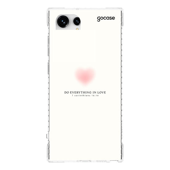 Capinha para celular  Do Everything In Love - 1 Corinthians 16:14