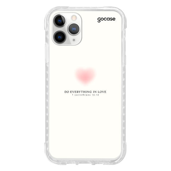 Capinha para celular  Do Everything In Love - 1 Corinthians 16:14