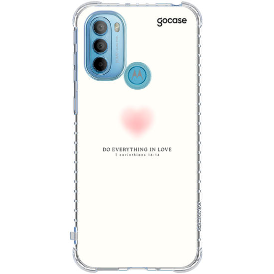 Capinha para celular  Do Everything In Love - 1 Corinthians 16:14