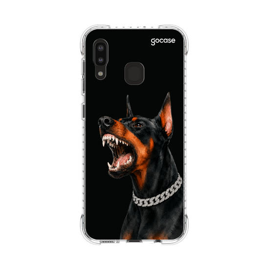 Capinha para celular  Dobermann Bling