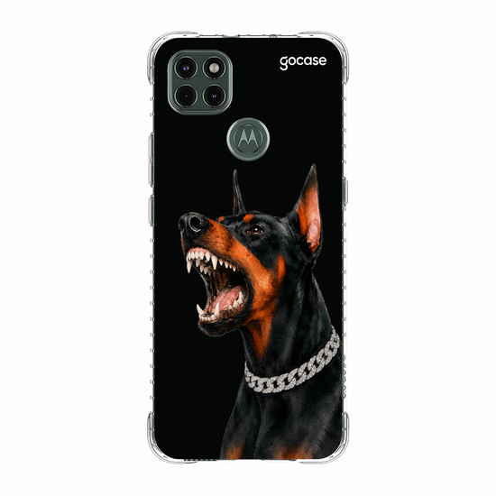 Capinha para celular  Dobermann Bling