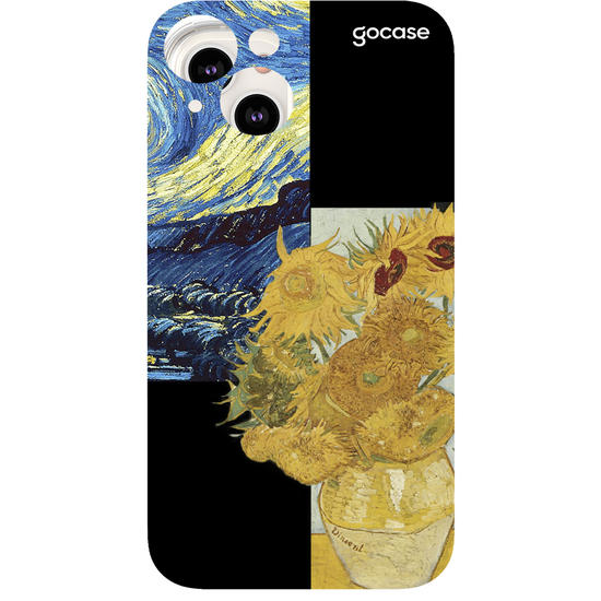 Capinha para celular Dois tons De Van Gogh