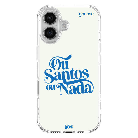 Capinha para celular  Use Dons - Ou Santos Ou Nada