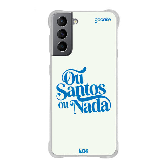 Capinha para celular  Use Dons - Ou Santos Ou Nada