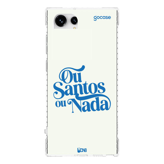 Capinha para celular  Use Dons - Ou Santos Ou Nada