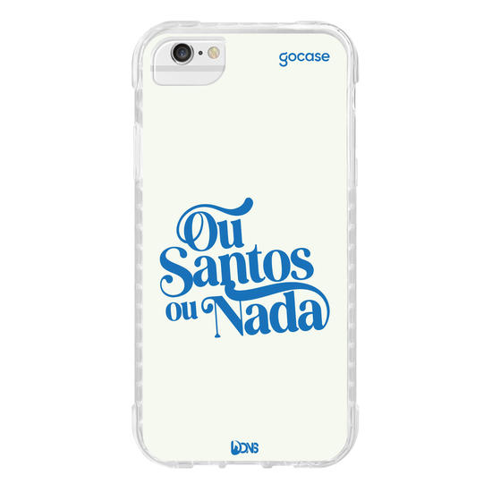 Capinha para celular  Use Dons - Ou Santos Ou Nada