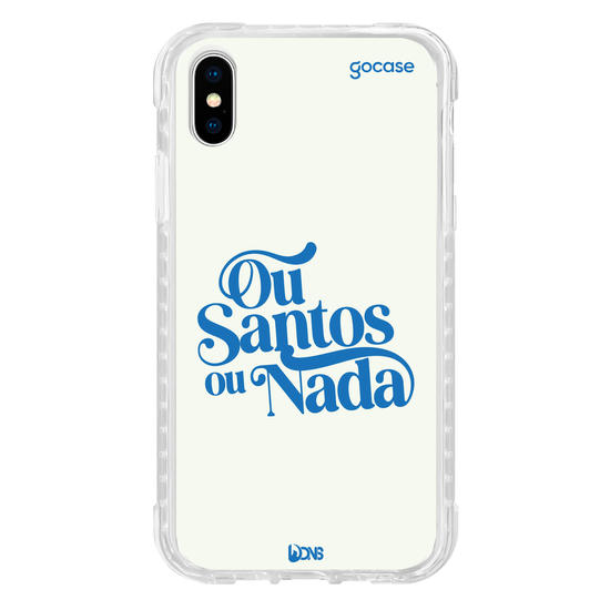 Capinha para celular  Use Dons - Ou Santos Ou Nada