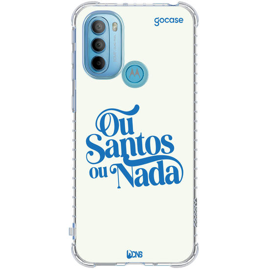 Capinha para celular  Use Dons - Ou Santos Ou Nada