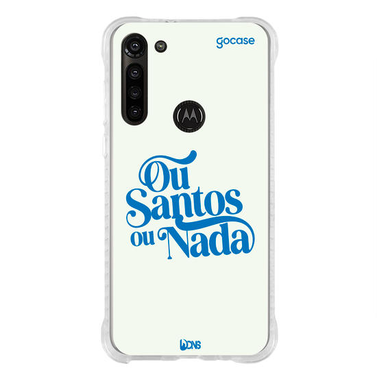 Capinha para celular  Use Dons - Ou Santos Ou Nada