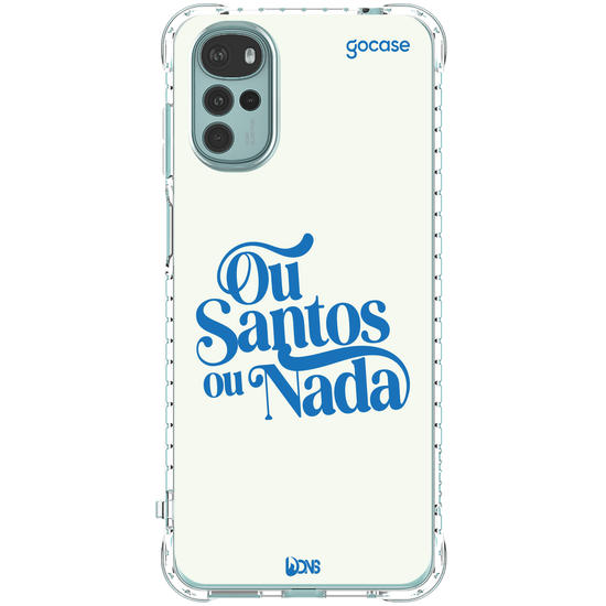 Capinha para celular  Use Dons - Ou Santos Ou Nada
