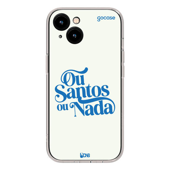 Capinha para celular  Use Dons - Ou Santos Ou Nada