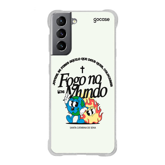 Capinha para celular  Use Dons - Fogo no Mundo