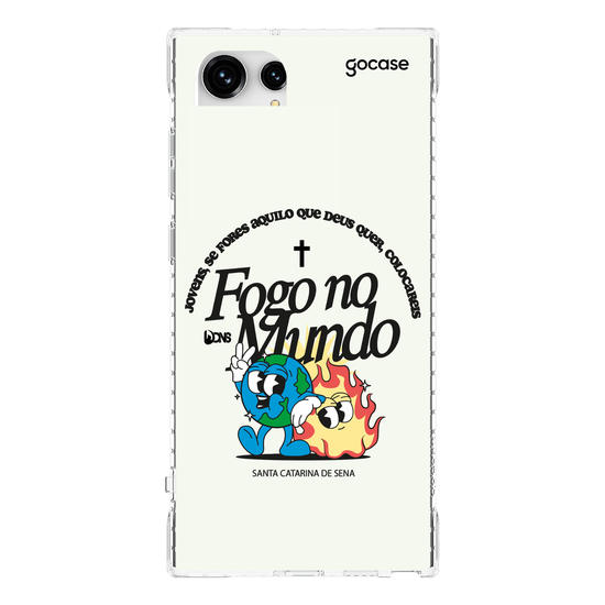 Capinha para celular  Use Dons - Fogo no Mundo