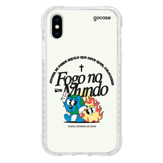 Capinha para celular  Use Dons - Fogo no Mundo