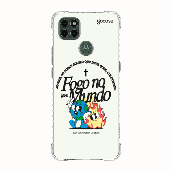 Capinha para celular  Use Dons - Fogo no Mundo