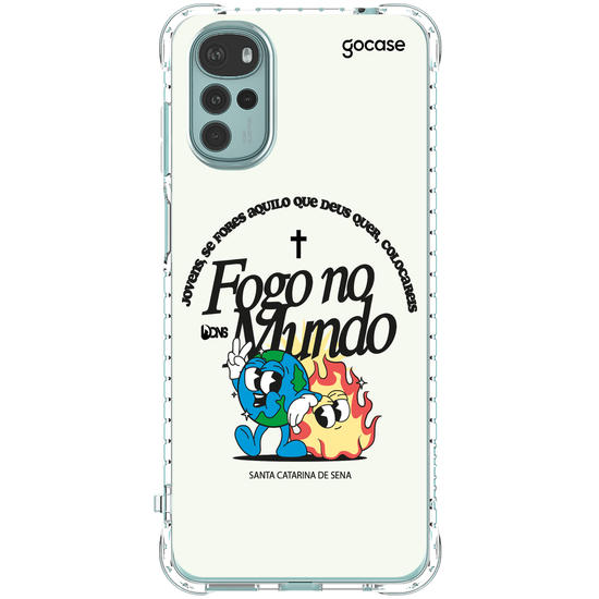 Capinha para celular  Use Dons - Fogo no Mundo