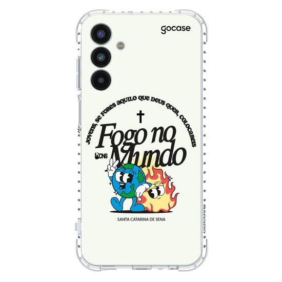 Capinha para celular  Use Dons - Fogo no Mundo