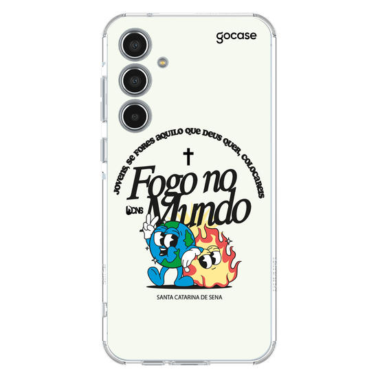 Capinha para celular  Use Dons - Fogo no Mundo