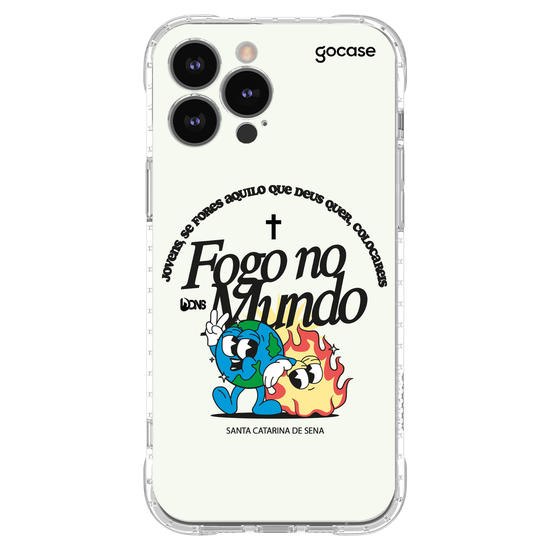 Capinha para celular  Use Dons - Fogo no Mundo