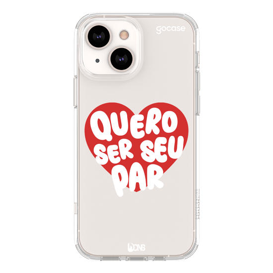Capinha para celular  Use Dons - Quero Ser Seu Par