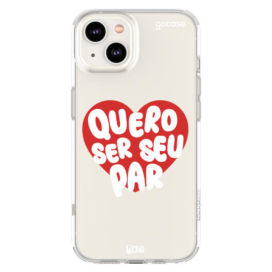 Capinha para celular  Use Dons - Quero Ser Seu Par