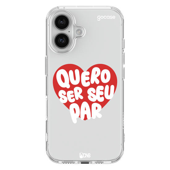 Capinha para celular  Use Dons - Quero Ser Seu Par