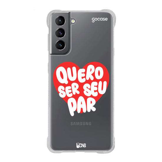 Capinha para celular  Use Dons - Quero Ser Seu Par