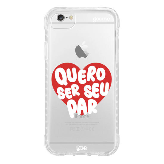 Capinha para celular  Use Dons - Quero Ser Seu Par
