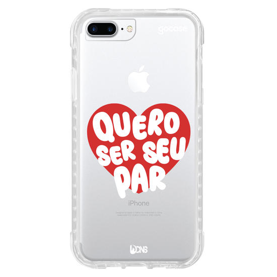 Capinha para celular  Use Dons - Quero Ser Seu Par