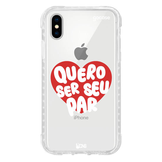 Capinha para celular  Use Dons - Quero Ser Seu Par