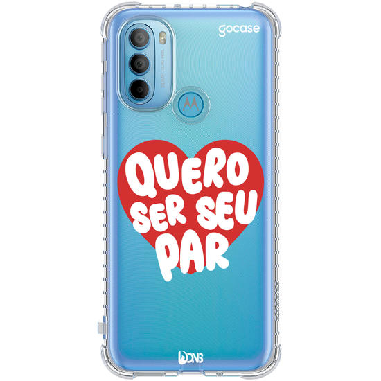 Capinha para celular  Use Dons - Quero Ser Seu Par