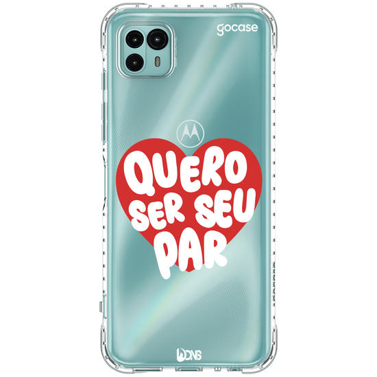 Capinha para celular  Use Dons - Quero Ser Seu Par