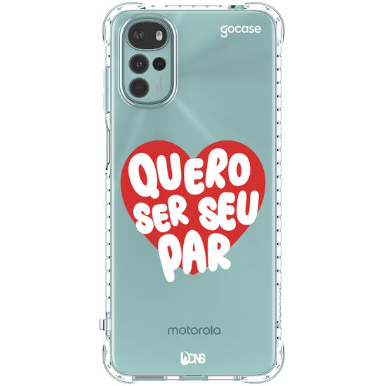 Capinha para celular  Use Dons - Quero Ser Seu Par