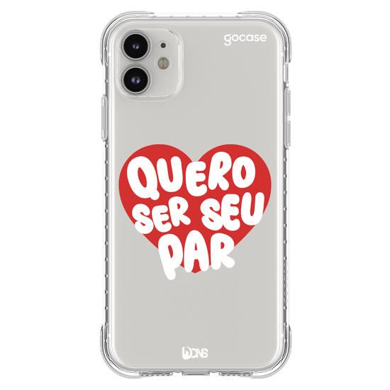 Capinha para celular  Use Dons - Quero Ser Seu Par
