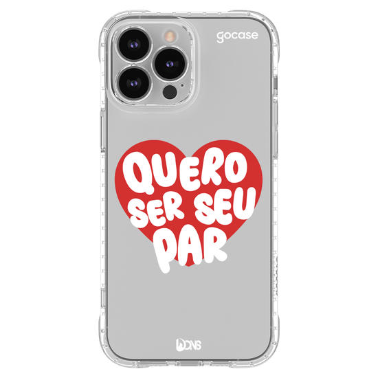 Capinha para celular  Use Dons - Quero Ser Seu Par