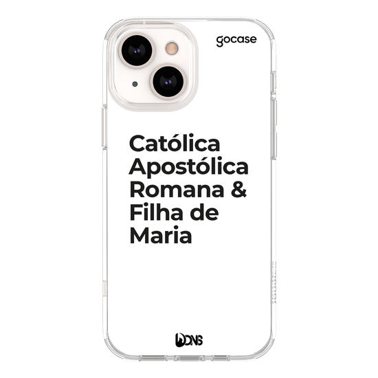 Capinha para celular  Use Dons - Católico Apostolico Romano - Branco