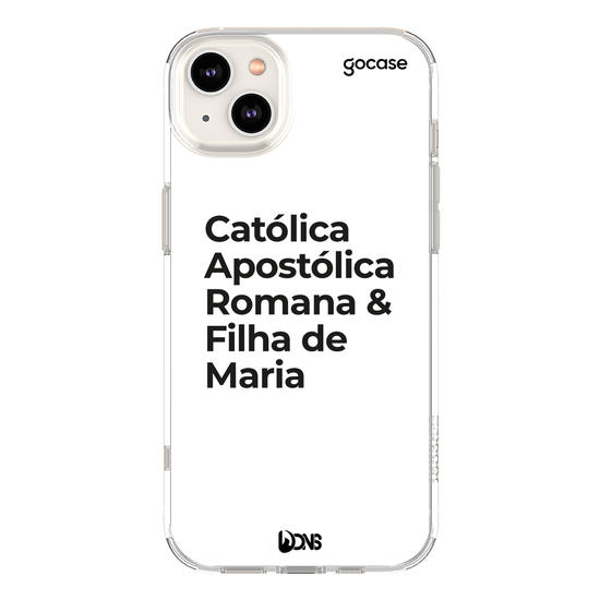 Capinha para celular  Use Dons - Católico Apostolico Romano - Branco